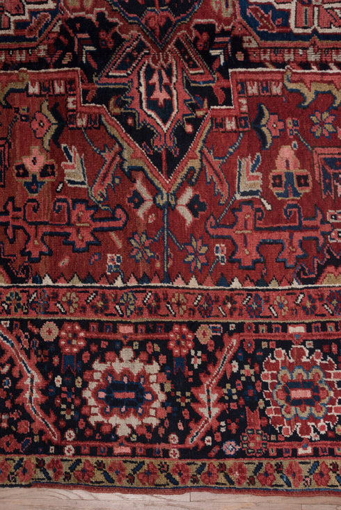 Vintage Heriz Area Rug (8' x 10')